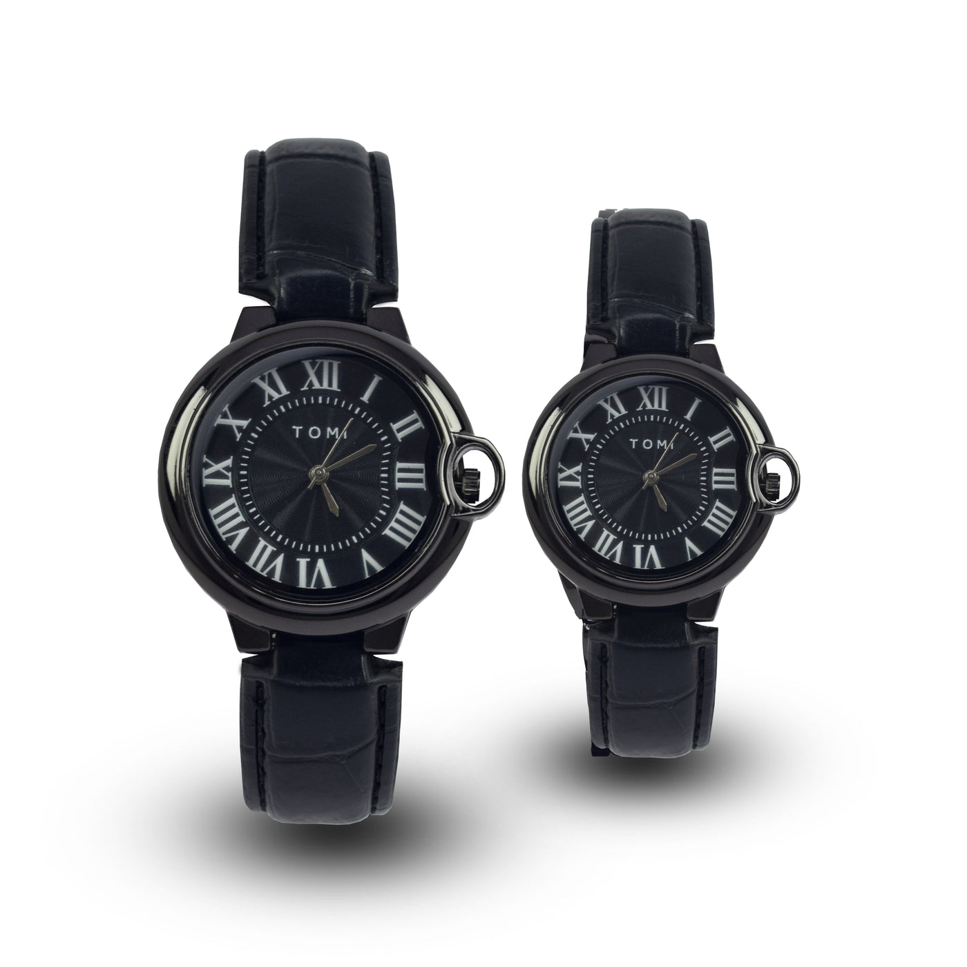 TOMI COUPLE WATCHES - BLACK