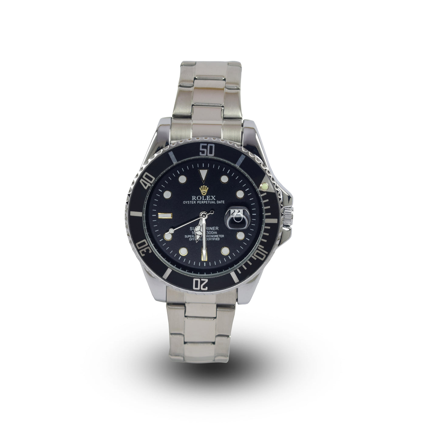 RLX SUBMARINER - SILVER (Black Dial)