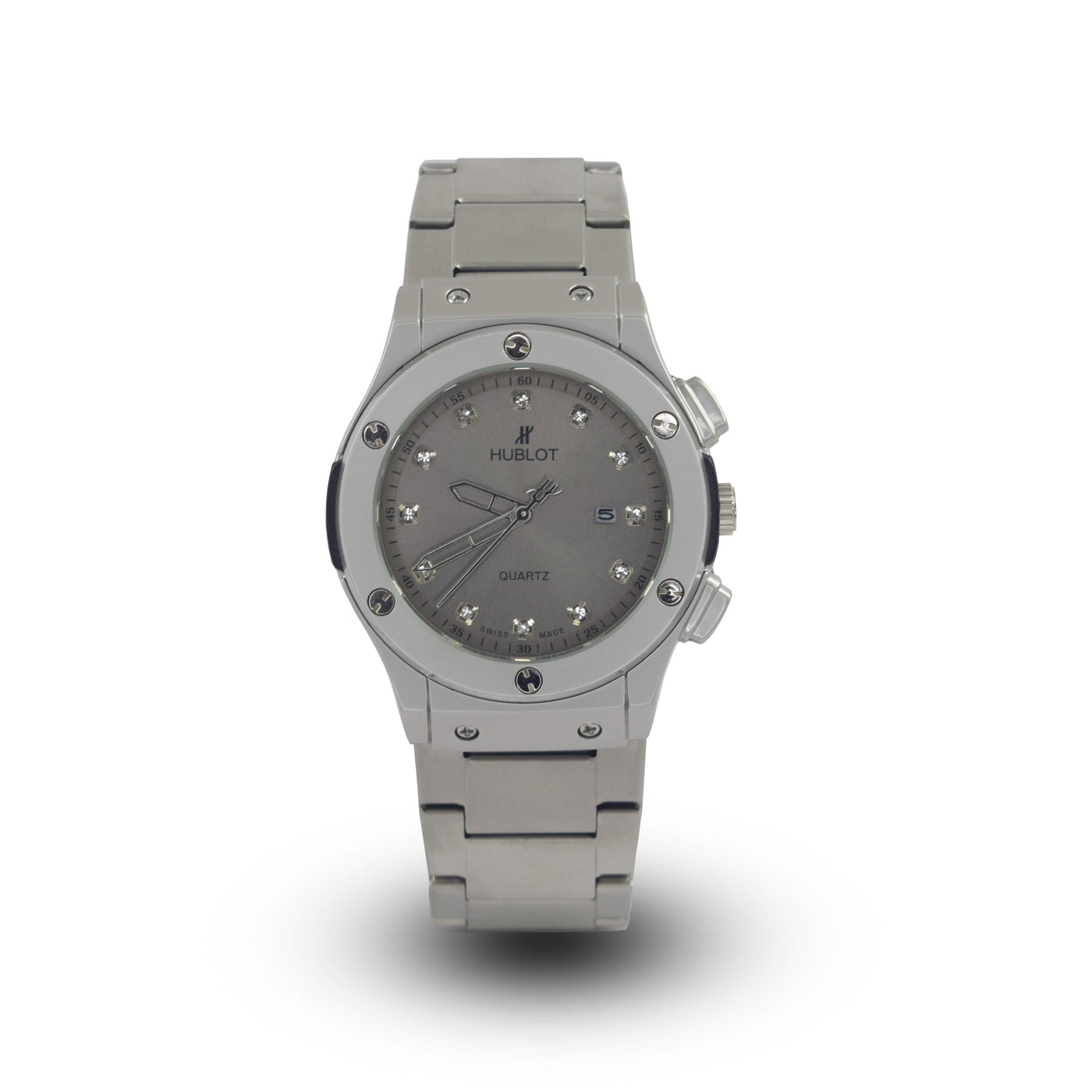 HUBLOT DIAMOND CUT (Silver Dial)